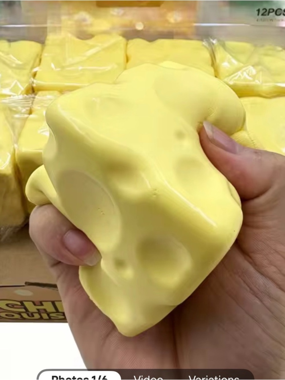 Cheese squishy slow rising